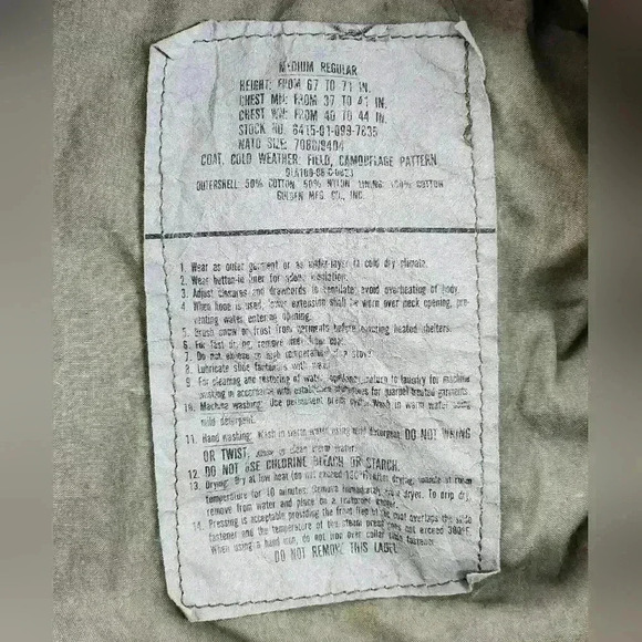 Field Mens Jacket Ready To Wear Coat Zip Hide Away Hoodie, sz MD - Picture 9 of 16